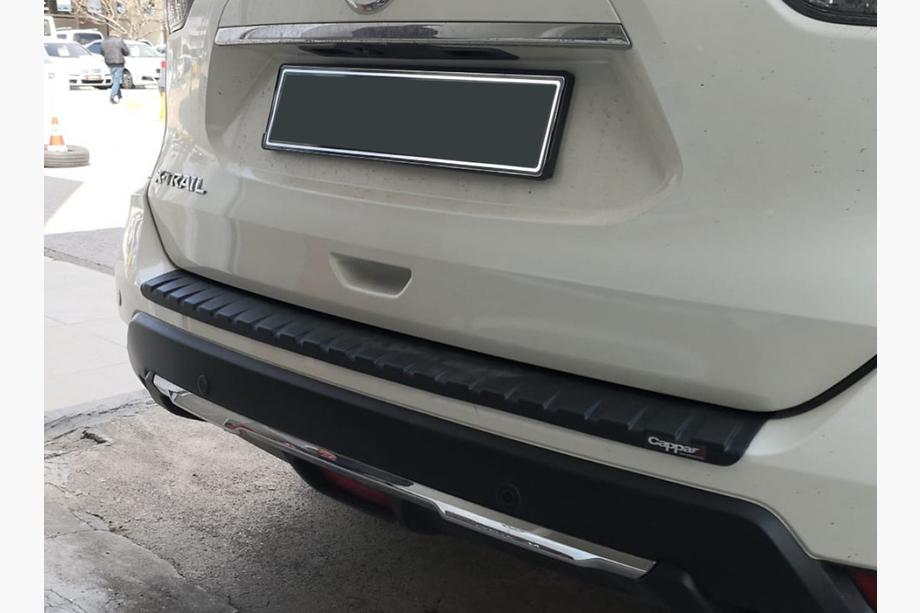 Nissan X-trail T32/Rogue 2014–2021 Achterbumperdiffuser EuroCap (2017-2021, ABS) Foto 9