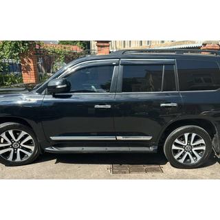 Raamwindschermen met chromen sierlijst (set van 4, Niken) Toyota Land Cruiser 200 2007–2021 foto 2