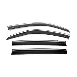 Raamwindschermen met chromen sierlijst (set van 4, Niken) Lexus LX570/450d 2008–2022 foto 4