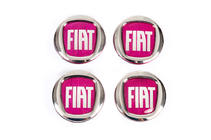 Fiat Naafdoppen voor velgen V2 49/42,5 mm rood (set 4 stuks, 0735448759) foto 4