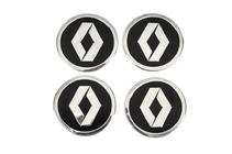 Renault Naafkapstickers 60 mm (4 stuks) foto 1