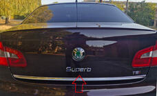 Skoda Superb 2009–2015 Opschrift Superb 2009-2013 (170 x 30 mm) foto 3