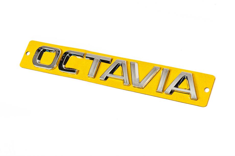 Skoda Octavia III A7 2013–2019 Octavia typeplaatje opschrift (165x22 mm) Image