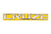 Chevrolet Cruze 2009–2015 Cruze opschrift-embleem 96880034 (115 mm x 17 mm) foto 1