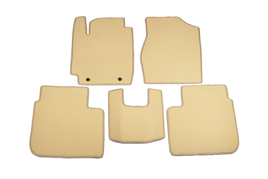Toyota Camry 2001–2006 EVA automatten (beige) Image