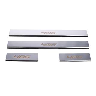 Carmos instaplijsten RVS (4 stuks) Peugeot 406 1995–2004 foto 2