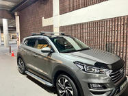 Hyundai Tucson TL 2016–2021 Afsluitbare dwarsdragers voor geïntegreerde dakrails Wizard V2 (2 stuks) 115 cm, zwart foto 6