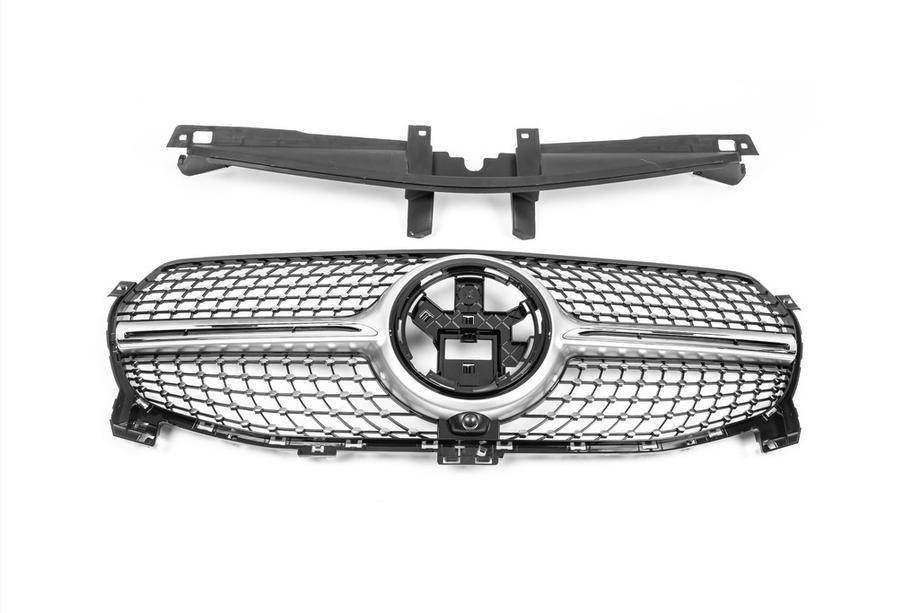 Mercedes GLE Coupé C167 2019– Voorgrille Diamond Silver (voor Base 2019-2023) Image