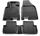 Nissan Qashqai 2007–2010 Stingray 3D vloermatten (voor +2, set 5 stuks, polyurethaan) foto 1