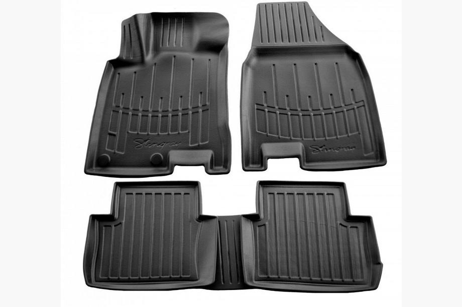 Nissan Qashqai 2007–2010 Stingray 3D vloermatten (voor +2, set 5 stuks, polyurethaan) Image