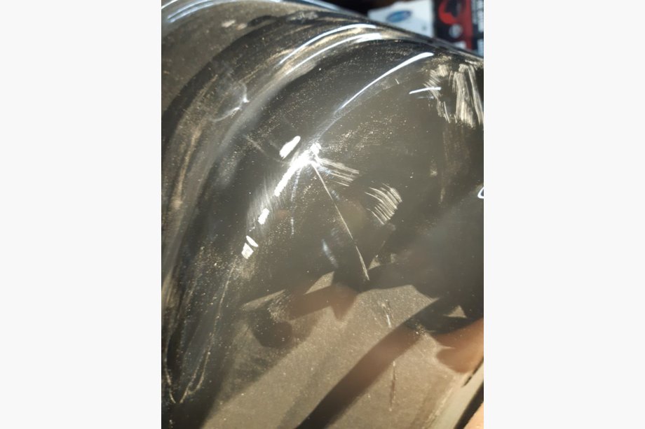 OPRUIMING! Dakkoffer RICH zwart hoogglans (500 l, KAPOT) Foto 7