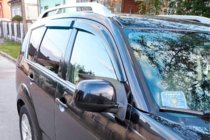 Peugeot 4007 2007–2013 Raamdeflectoren (4 stuks, HIC) foto 5
