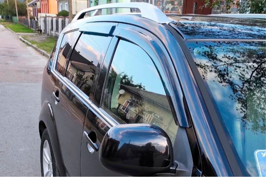 Peugeot 4007 2007–2013 Raamdeflectoren (4 stuks, HIC) Image