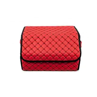 ECO kofferbak organizer tas (50x30x30, rood) foto 3
