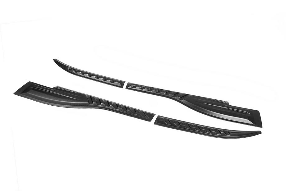 Mitsubishi L200 2006–2015 Bovenste deurlijsten (4 stuks, ABS) Foto 6