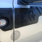 Volkswagen Amarok 2010–2022 Bovenste deurlijsten (6 stuks, ABS) foto 4
