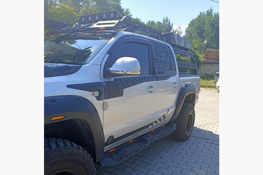 Volkswagen Amarok 2010–2022 Bovenste deurlijsten (6 stuks, ABS) Image