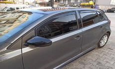 Volkswagen Polo 2010–2017 Raamwindschermen, inbouw (in raamkanaal) HB (Esa, 4 stuks) foto 1