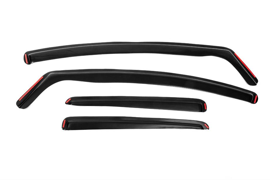 Ford Focus III 2011–2017 In-channel raamwindschermen SD/HB (Esa, 4 stuks) Image