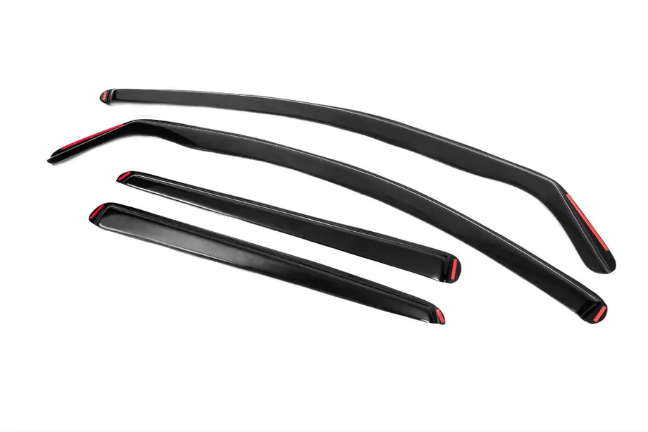 Nissan Qashqai 2014–2021 In-channel raamwindschermen (Esa, 4 stuks) Foto 2