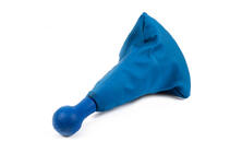 Fiat Doblo I 2005–2010 Fiat Doblo 2005-2010 pookknop en pookhoes OEM 735424356 (blauw) foto 3