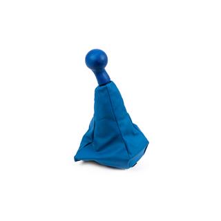 Fiat Doblo 2005-2010 pookknop en pookhoes OEM 735424356 (blauw) Fiat Doblo I 2005–2010 foto 2