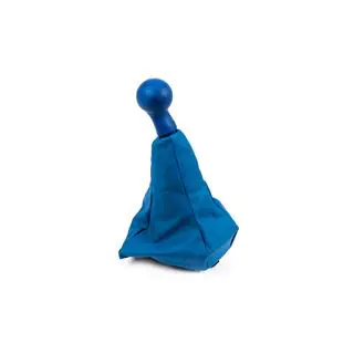 Fiat Doblo 2005-2010 pookknop en pookhoes OEM 735424356 (blauw) Fiat Doblo I 2005–2010 foto 2