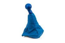 Fiat Doblo I 2001–2005 Fiat Doblo I 2001-2005 versnellingspookknop en pookhoes (OEM 735424356) (blauw) foto 2