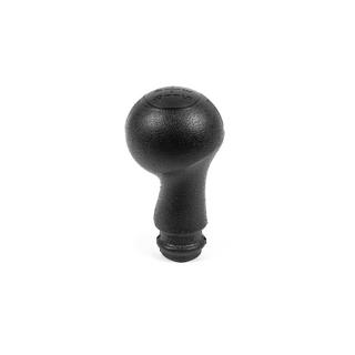 Fiat Doblo II 2005-2010 pookknop OEM 735330197 (zwart) Fiat Doblo I 2005–2010 foto 1