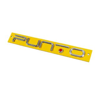 Punto letters-embleem voor EVO (rode stip, 2037a) Fiat Punto Grande/EVO 2006–2018 foto 2