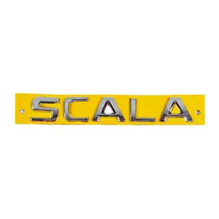 Scala tekst embleem