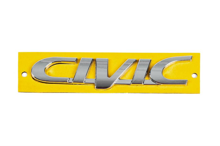Honda Civic 1995–2001 Civic opschrift (125 x 25 mm) Foto 1