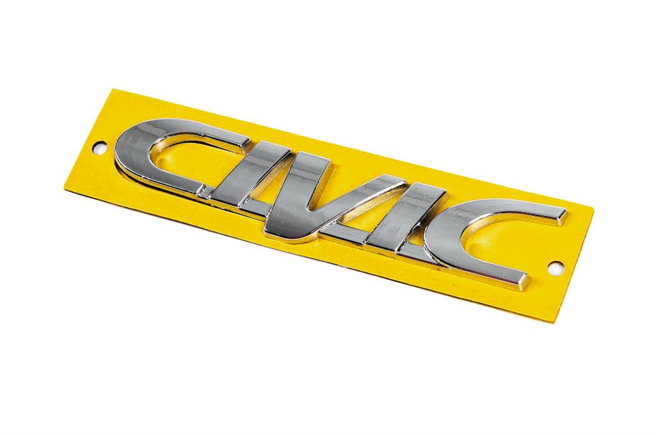 Honda Civic 1995–2001 Civic opschrift (125 x 25 mm) Foto 2