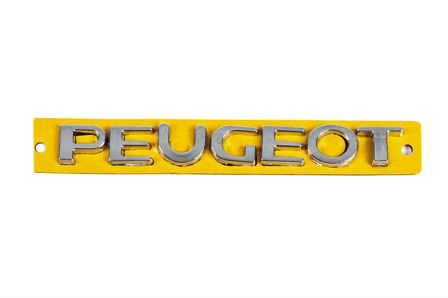 Peugeot 207 2006–2014 Peugeot 8665.PW opschrift (137 x 15 mm) Image