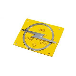 Opel embleem 7326D (110 mm x 140 mm) foto 2