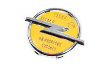 Opel Corsa C 2000–2006 Opel voor-embleem 9196806 (95 mm) foto 2