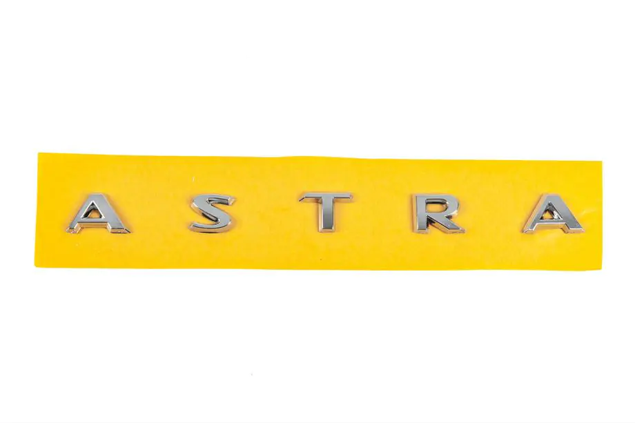 Opel Astra J 2009–2015 Astra opschrift embleem 177227AJ (225 x 16 mm) Image