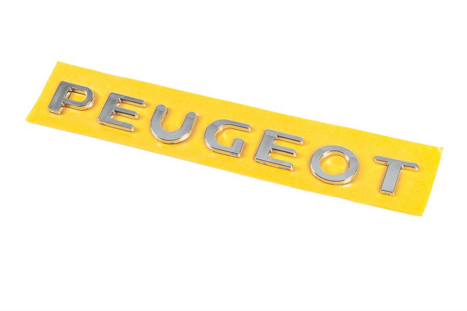 Peugeot 307 2001–2008 Peugeot opschrift 8666.31 (260 × 25 mm) Foto 2