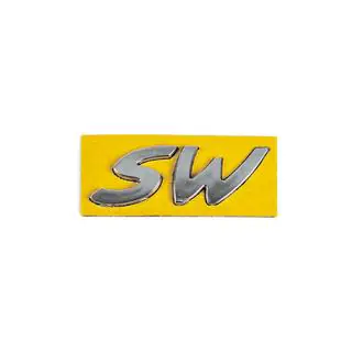 SW opschrift (64 x 21 mm) foto 1