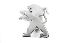 Peugeot 206 1998–2024 Achterklep embleem 9673873277 (80 x 70 mm) foto 1