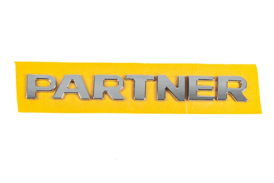 Peugeot Partner Tepee 2008–2018 Partner tekstembleem (215 x 25 mm) Image