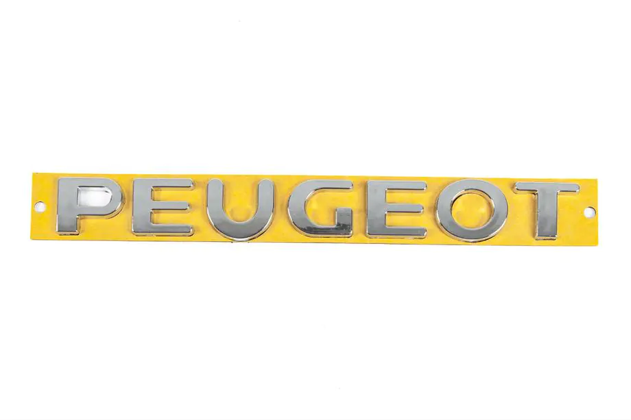 Peugeot 407 2004–2011 Peugeot belettering 8665CH (185 x 21 mm) Image