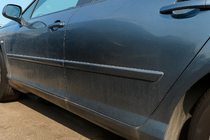 Peugeot 407 2004–2011 Deurstrip (set van 4, RVS) foto 1