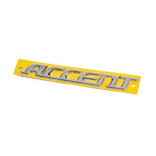 Accent opschrift embleem (155 x 18 mm) Hyundai Accent 2006–2010 foto 2