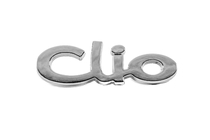 Renault Clio II 1998–2005 Embleem "Clio" 7700849001 (95 x 30 mm) foto 1