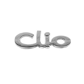Embleem "Clio" 7700849001 (95 x 30 mm) foto 1