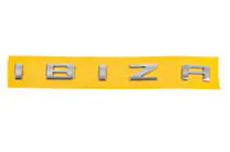 Seat Ibiza 2010–2017 Ibiza opschrift 6L6853687A (275 mm x 25 mm) foto 1