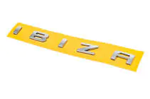 Seat Ibiza 2010–2017 Ibiza opschrift 6L6853687A (275 mm x 25 mm) foto 2