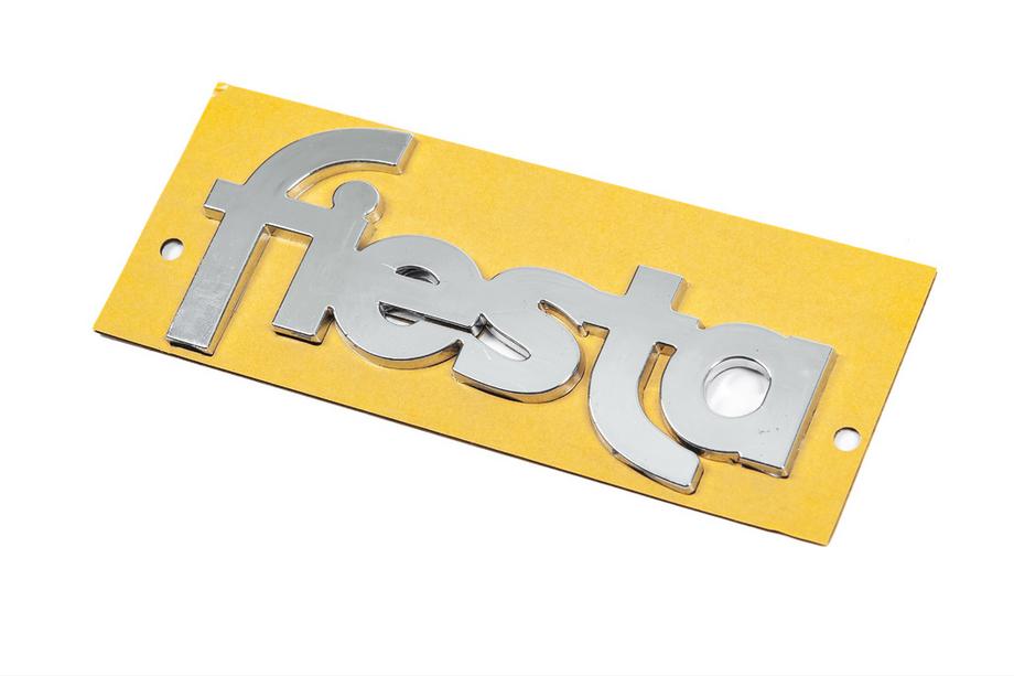Ford Fiesta 1995–2001 Fiesta opschrift YS61B42528AA (117 mm x 52 mm) Foto 2