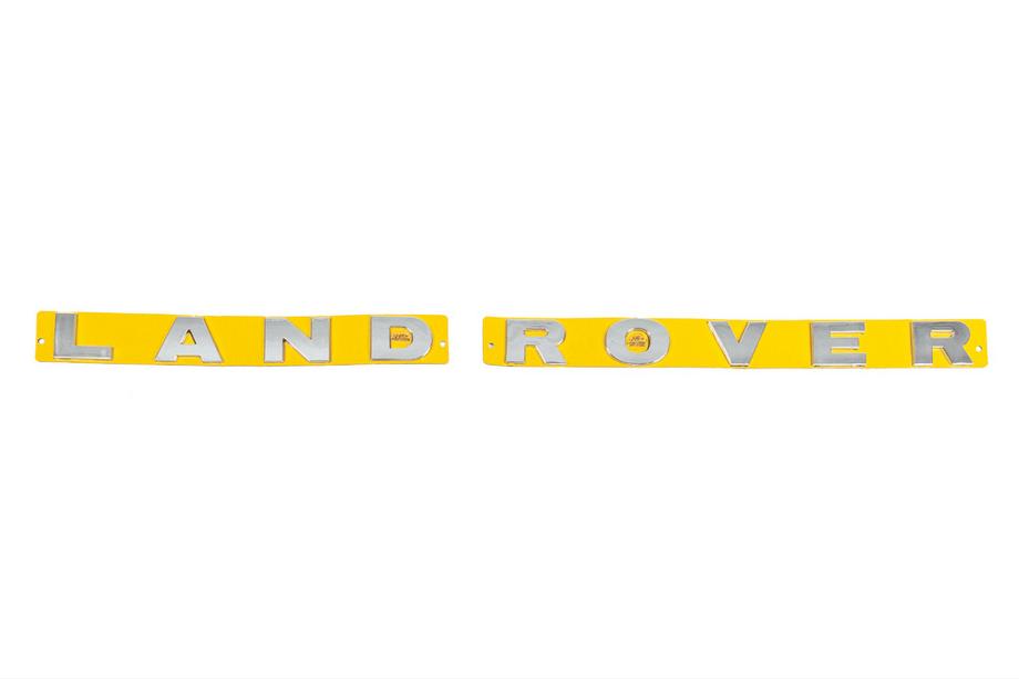 LandRover Range Rover Land Rover opschrift (650 x 35 mm) Image